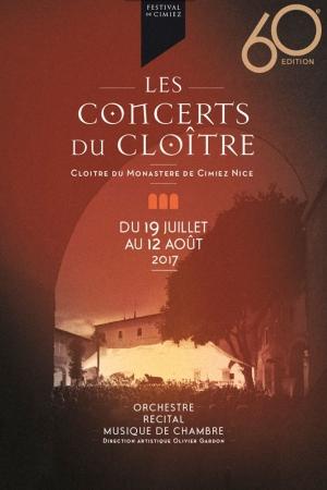 Affiche Concerts du Cloître