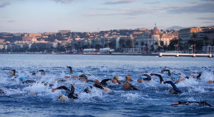 affiche triathlon
