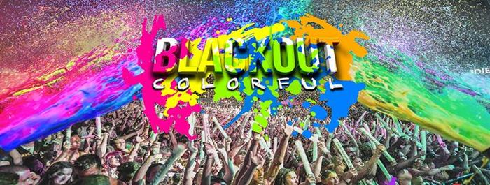 Affiche Blackout Colorful